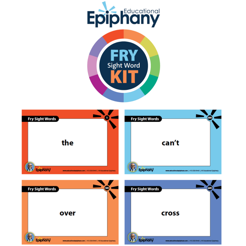 Fry Sight Word Kit Showing Cards