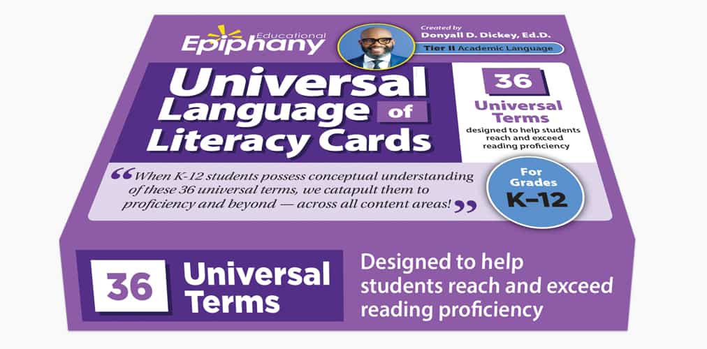 Universal Language of Literacy Cards